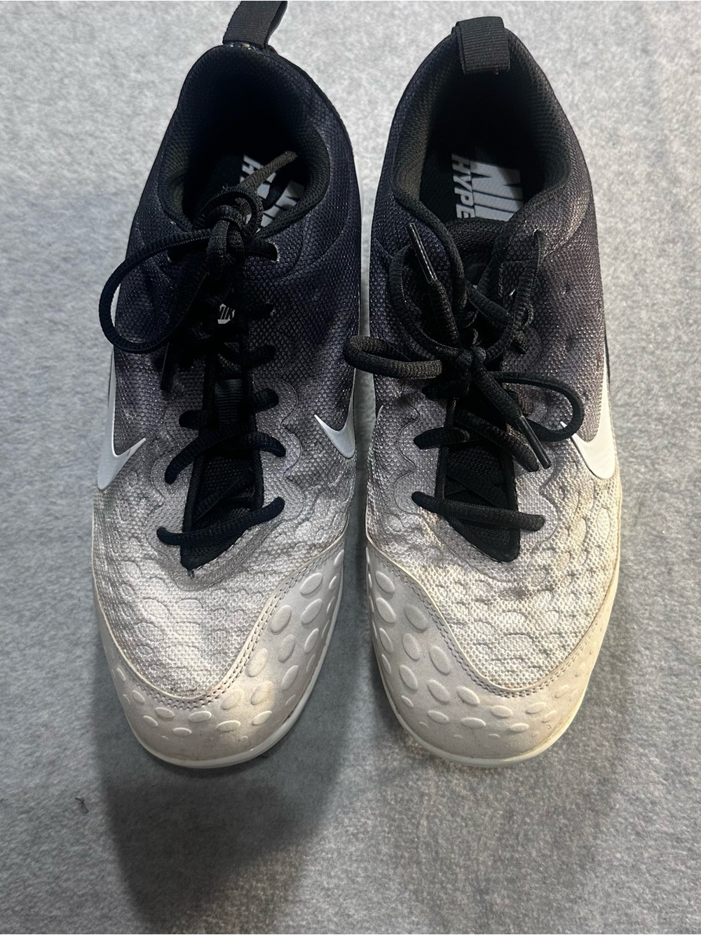 Nike Hyperdiamond Softball Cleats Women’s 9 Metal Spikes Lunarlon 856492-012